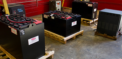 Batteries Chargers - Ogden Forklifts Inc.